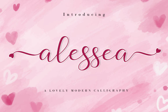 Alessea: A Romantic Calligraphy Font for Elegant Branding