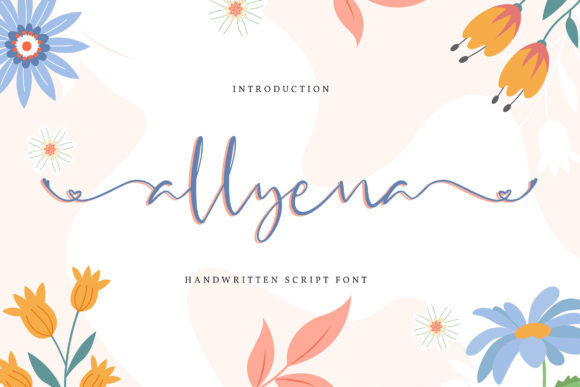 Allyena: Elevate Your Brand with a Whimsical Script Font