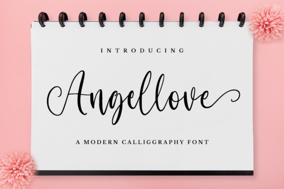 Angellove: A Modern Script Font for Elegant Branding