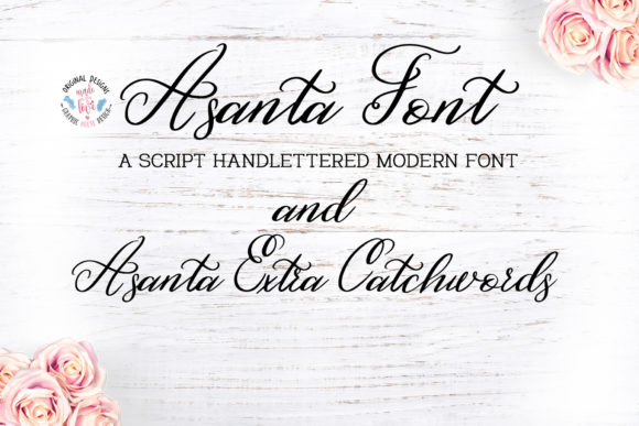 Asanta: An Elegant Script Font for Modern Branding