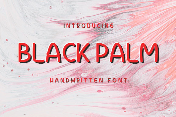 Black Palm: A Charming Handwritten Font for Editorial Design