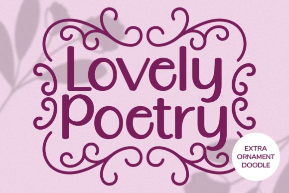 Boost Your Campaign with Lovely Poetry Font