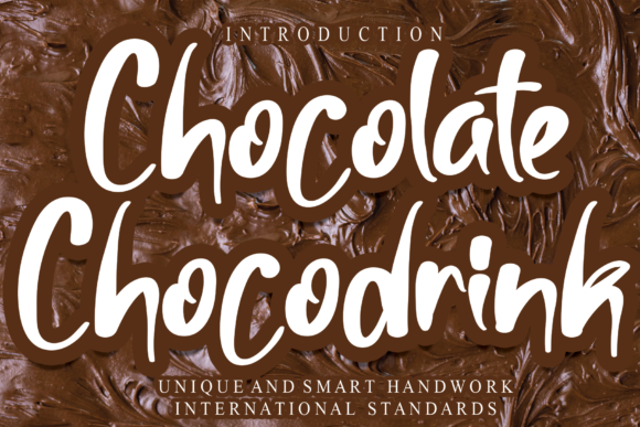 Chocolate Chocodrink: A Bold and Stylish Font for Modern Marketers