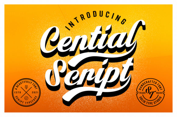 Discover Cential: A Versatile Script Font for Web Design