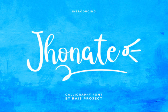 Discover Jhonate: A Modern Script Font for Editorial Design