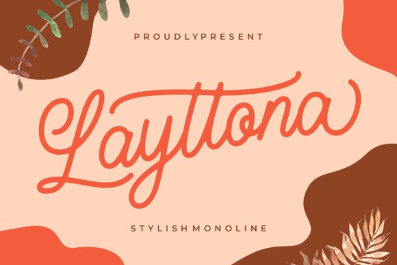 Discover Layttona: A Modern Script Font for Elegant Publishing
