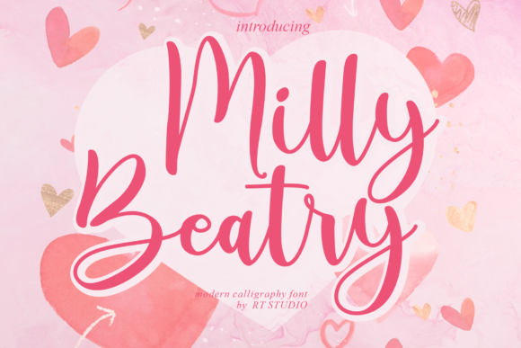 Discover the Elegance of Milly Beatry Font for Crafters