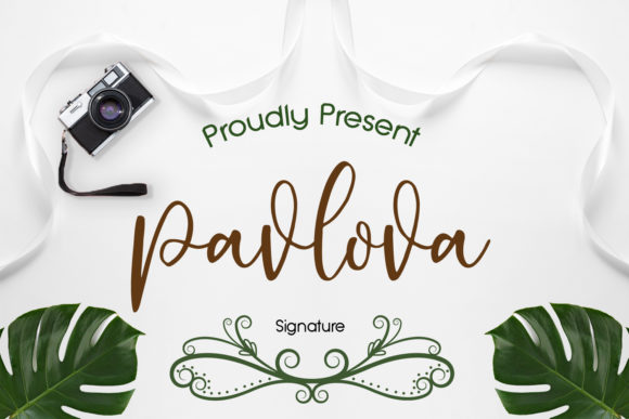 Discovering Pavlova: A Handwritten Font for Editorial Elegance