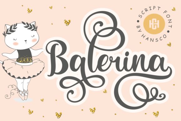 Elevate Your Campaigns with Balerina: A Stylish Handwritten Font