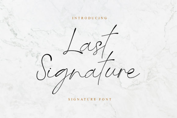 Enhance Your Brand with Last Signature Font