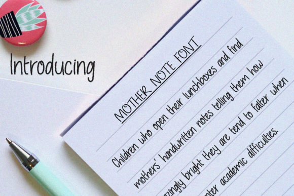 Enhance Your Brand with Mother Note Font