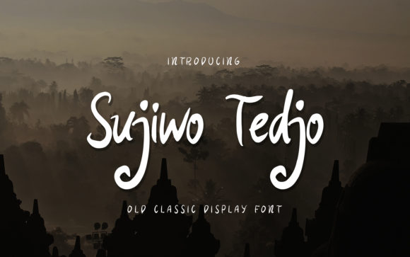 Enhance Your Brand with Sujiwo Tedjo: A Versatile Handwritten Font