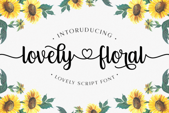 Enhance Your Web Design with Lovely Floral Font