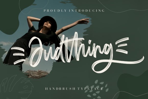Exploring Judthing: A Versatile Handwritten Font for Creative Projects
