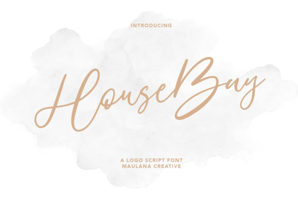 HouseBay: Elevate Your Campaigns with a Luxurious Handwritten Font