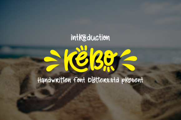Kebo: A Fun, Handwritten Font for Your Brand