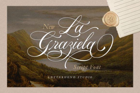 La Graziela: A Romantic Script Font for Eye-Catching Campaigns