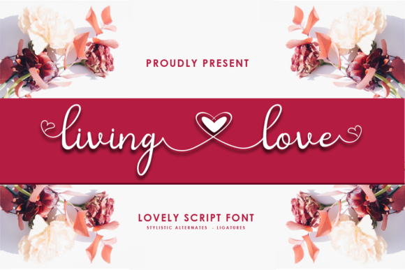 Living Love: A Charming Handwritten Font for Crafters