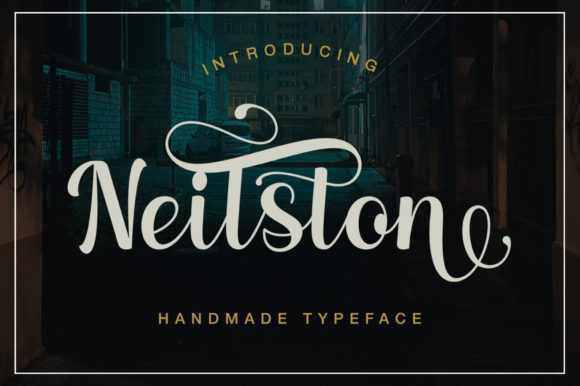 Neilston: A Bold and Stylish Handwritten Font for Your Brand