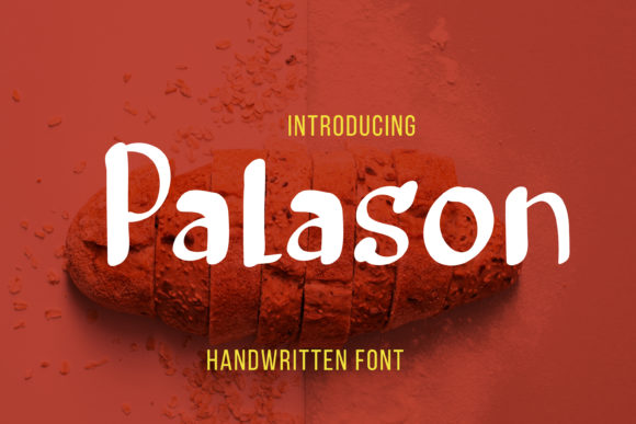 Palason: A Playful Handwritten Font for Editorial Design