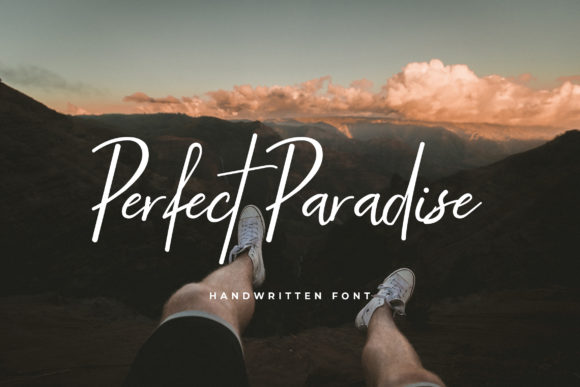 Perfect Paradise: A Refined Script Font for Elegant Branding