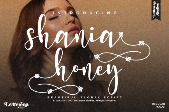 Shania Honey: A Versatile Handwritten Font for Web Design