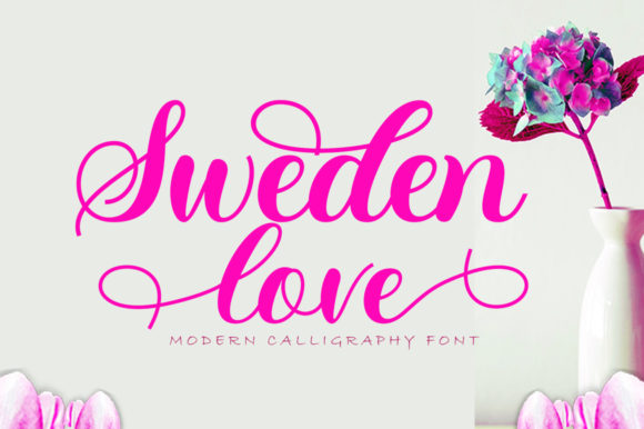 Sweden Love: A Charming Handwritten Font for Editorial Design