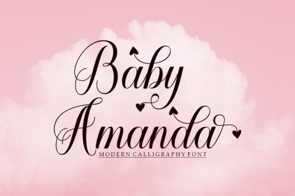 Transform Your Brand with Baby Amanda: A Delicate Script Font