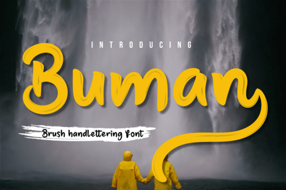 Transform Your Brand with Buman: A Versatile Handwritten Font