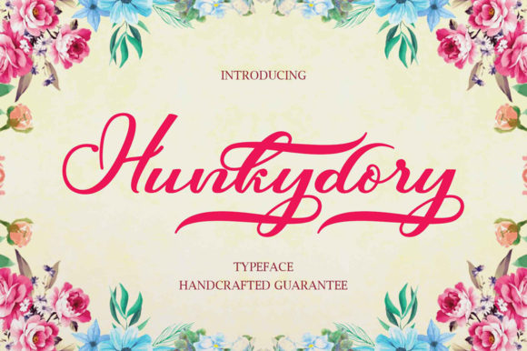 Transform Your Brand with Hunkydory Font
