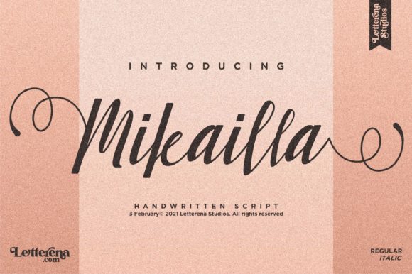 Transform Your Brand with Mikailla: An Elegant Script Font
