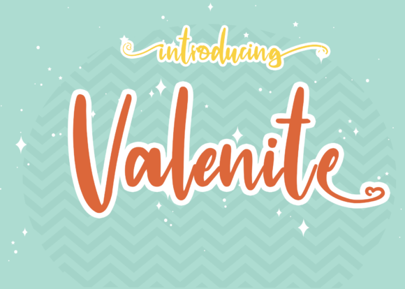 Valenite: A Stylish Calligraphy Font for Elegant Branding