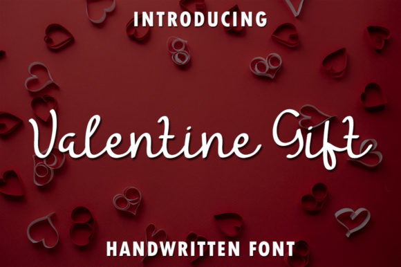 Valentine Gift: A Modern Script Font for Engaging Campaigns